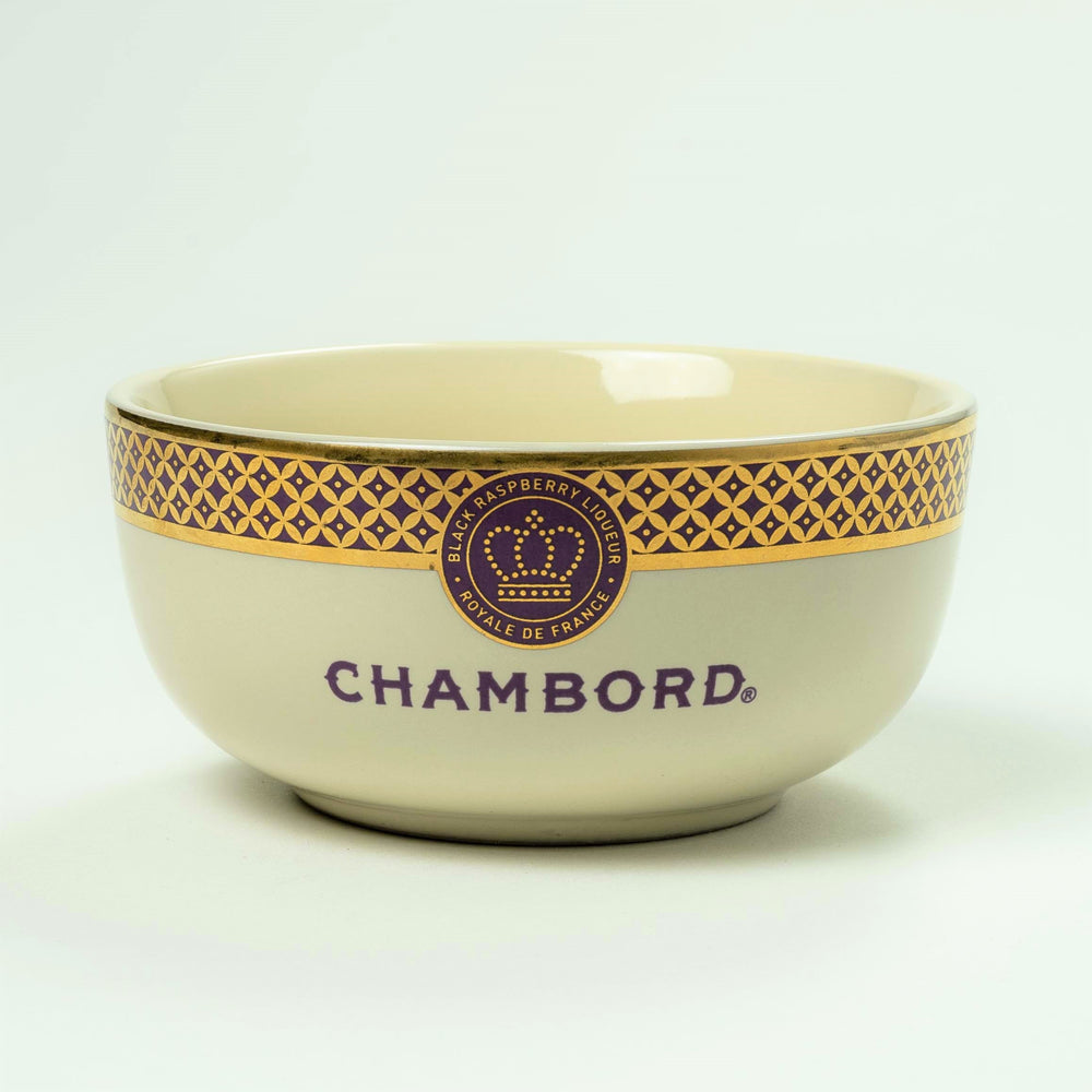 1x kamionkowa miska na szampana Chambord porcelanowa miska na lody