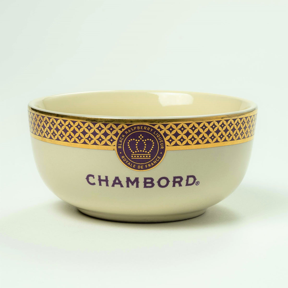 1x kamionkowa miska na szampana Chambord porcelanowa miska na lody