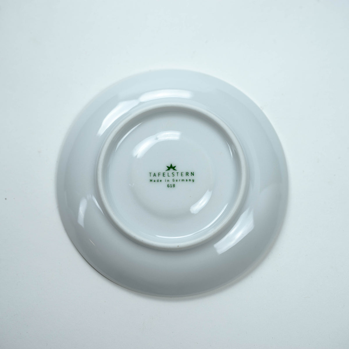 1x spodek do kawy Chaqwa biały 12 cm – Widok 2