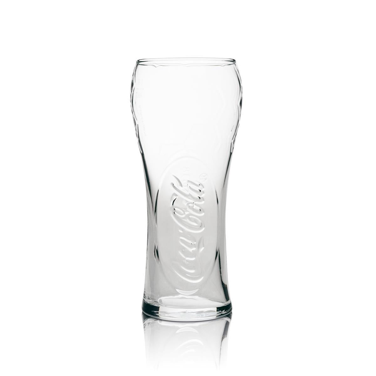 6x Coca Cola Soft Drinks Glass UEFA EM 2008 Relief – Widok 2