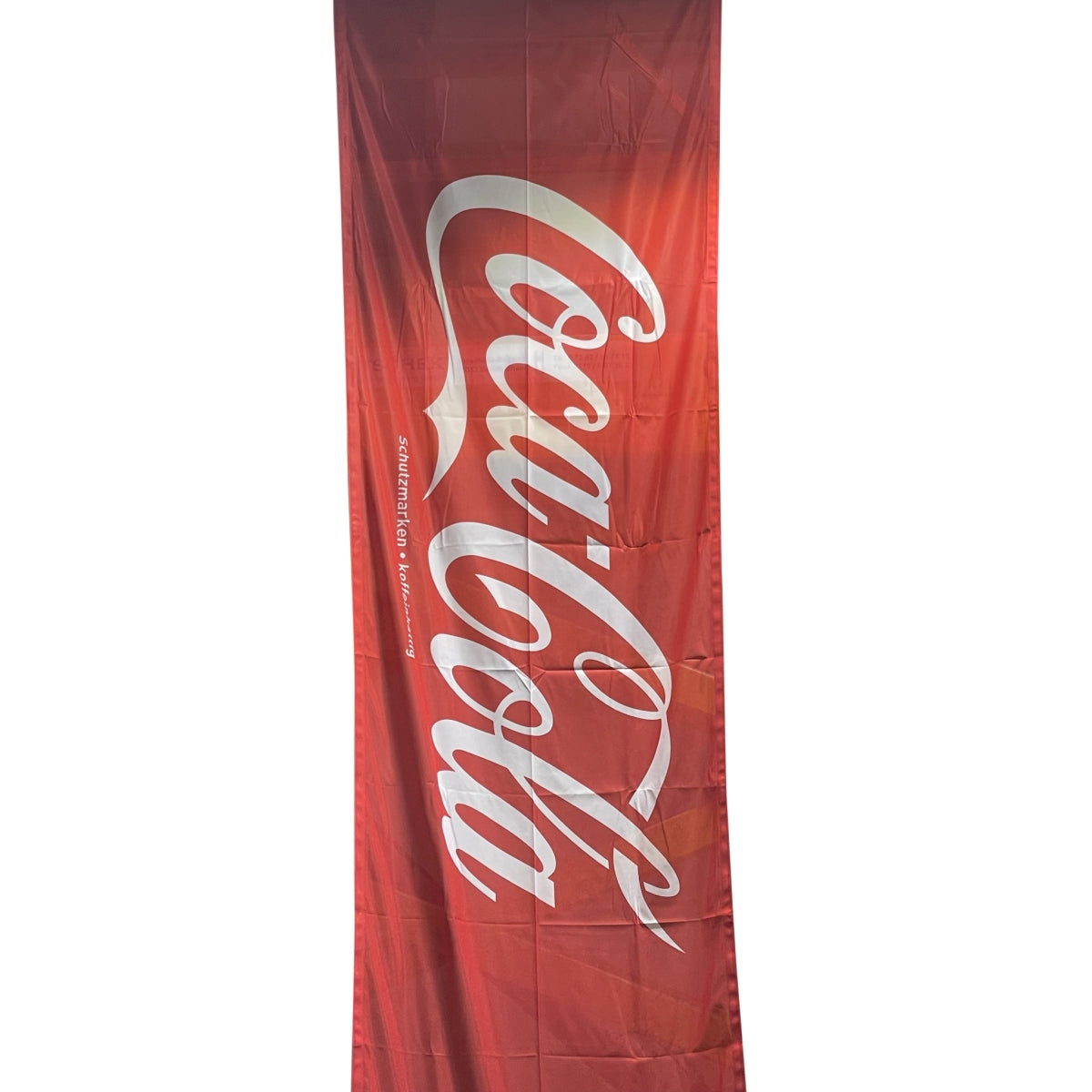 1x flaga napoju bezalkoholowego Coca Cola czerwone logo długie – Widok 2