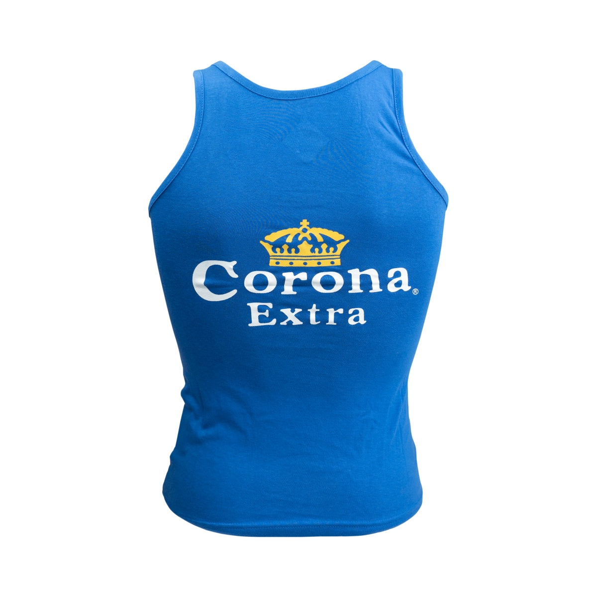1x Corona beer tank top damski niebieski z motywem rozmiar S – Widok 3