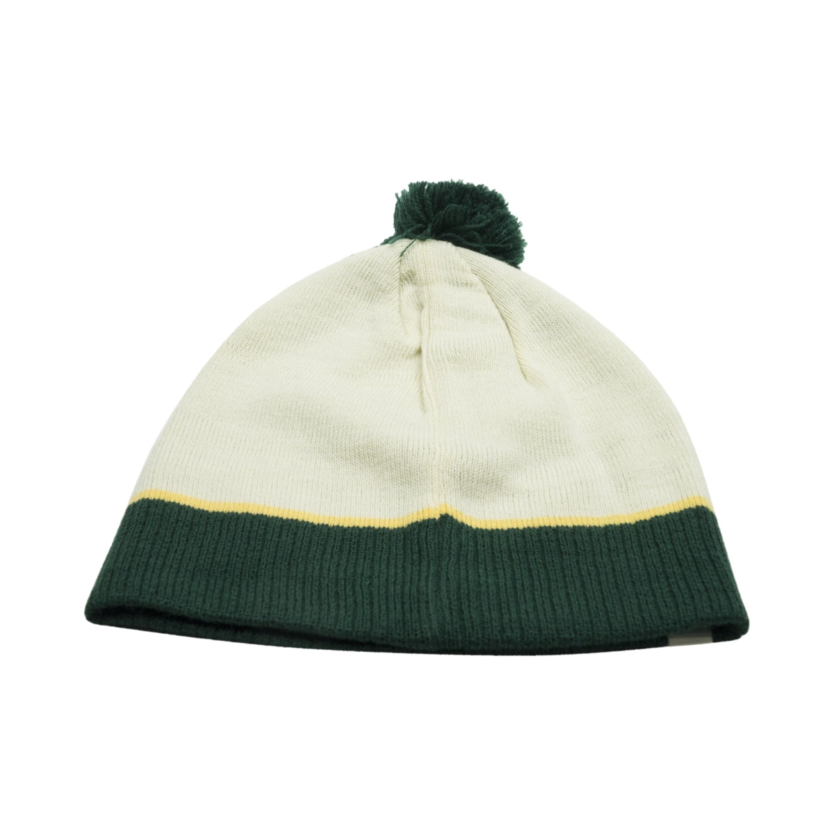 1x czapka do piwa Freiberger zielono-biała z bobble – Widok 2