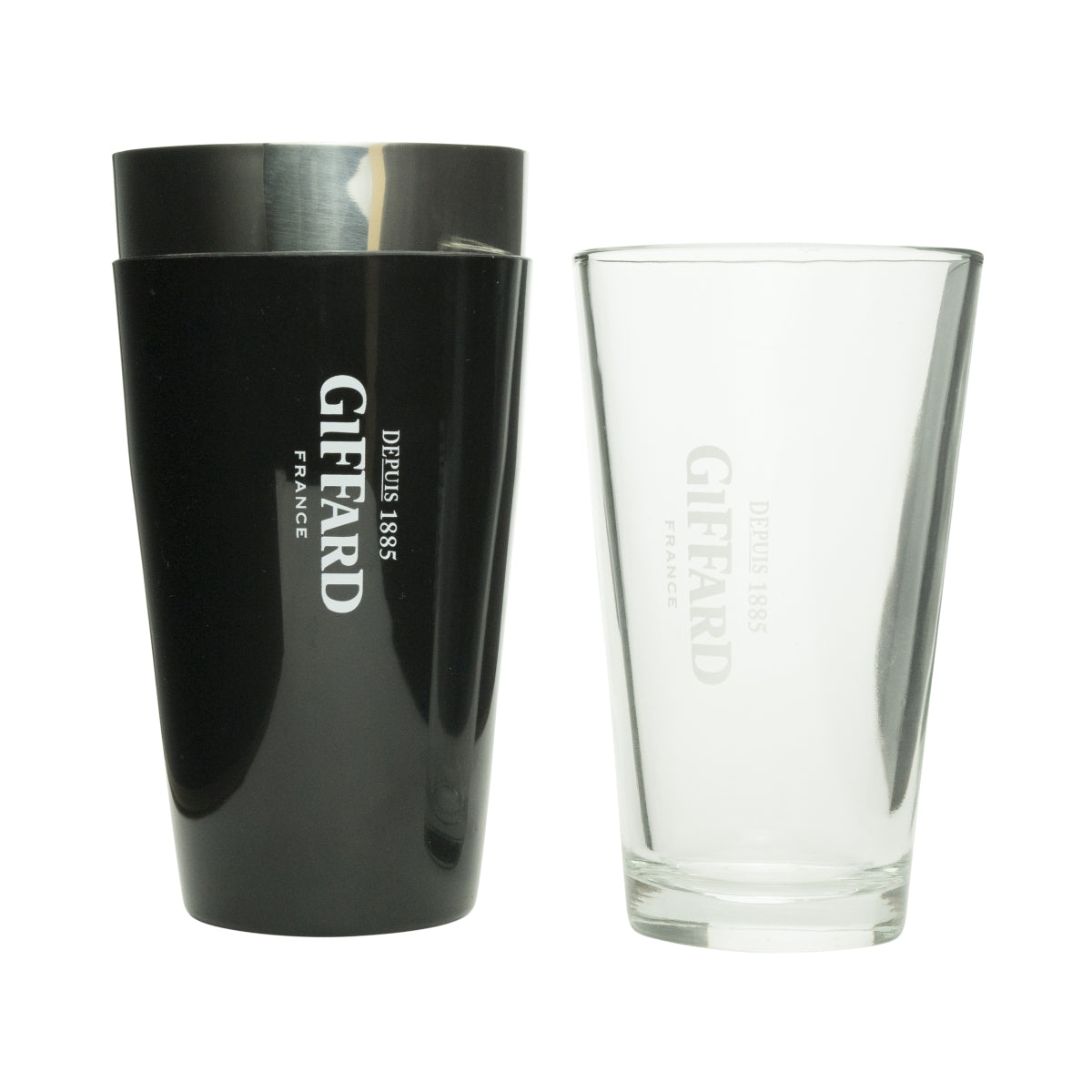 1x Giffard Liqueur Boston Shaker czarny