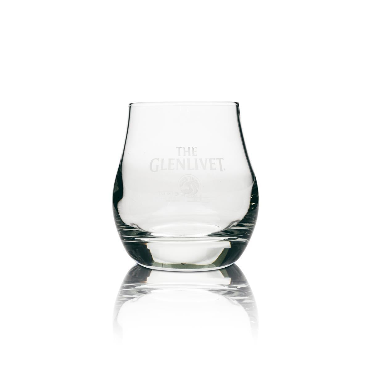 2x szklanka do whisky Glenlivet, stożkowa, z grubym dnem