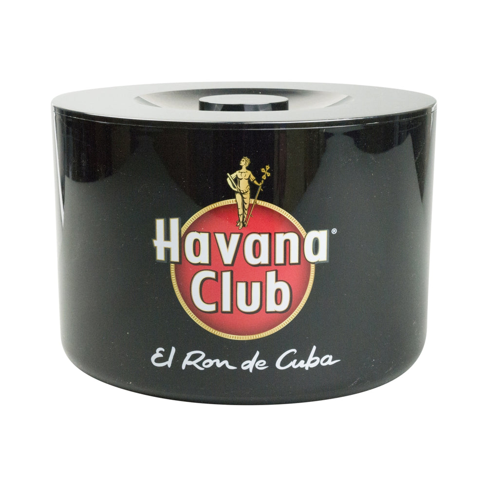 1x Havana Club Rum Cooler Icebox 10l czarny okrągły