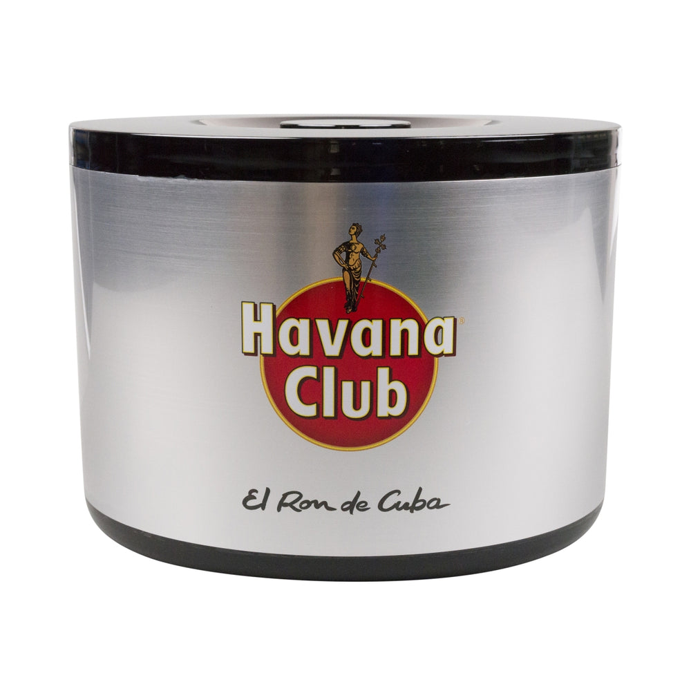 1x Pojemnik na lód Havana Club Rum 10l srebrno-czarny
