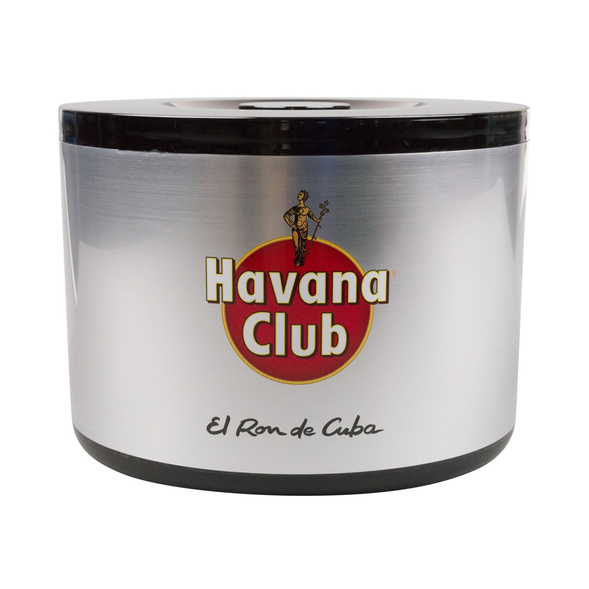 1x Pojemnik na lód Havana Club Rum 10l srebrno-czarny