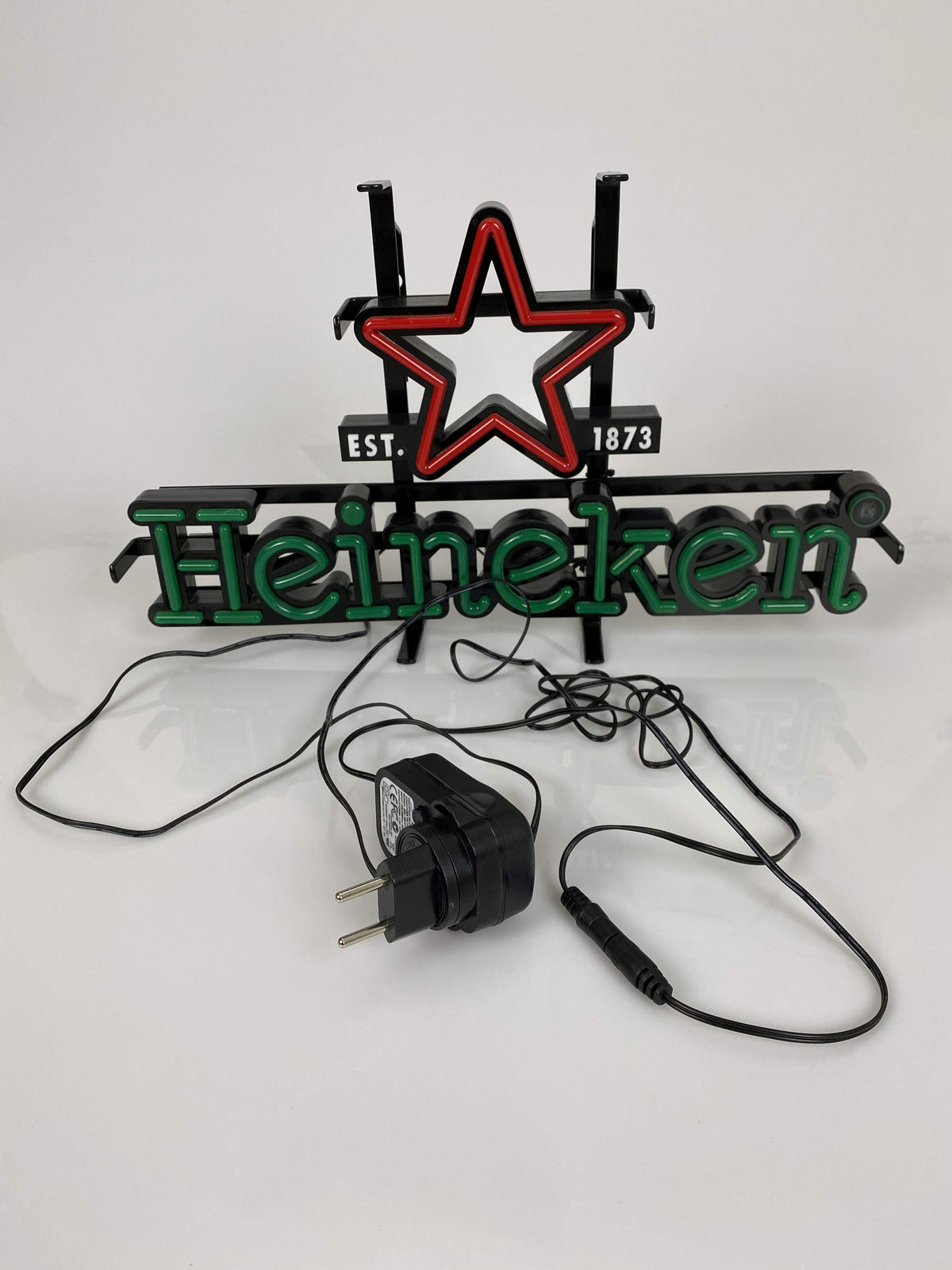 1x neon piwa Heineken z małym napisem – Widok 5