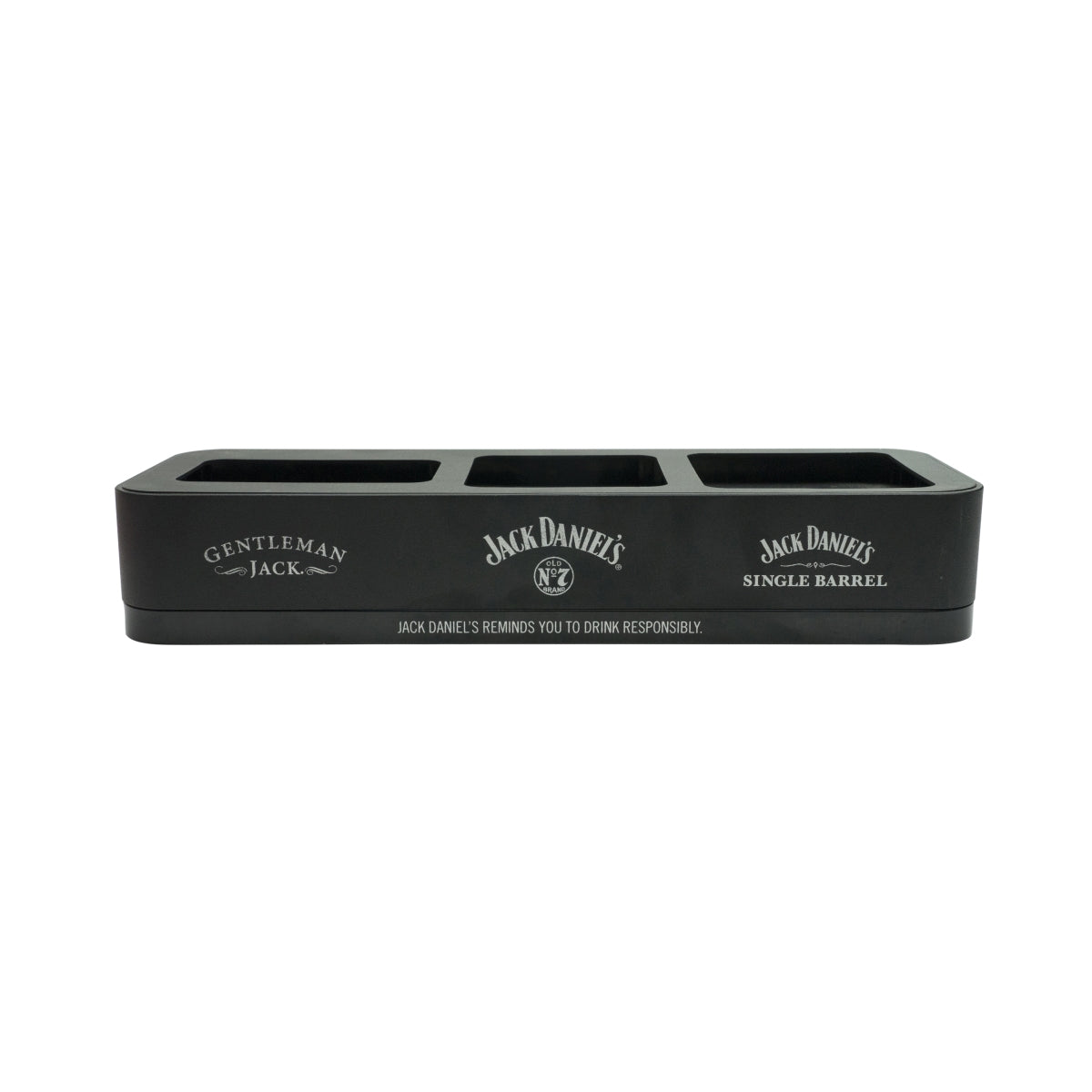 1x Jack Daniels Whiskey Glorifier Gentleman Metal 3 butelki