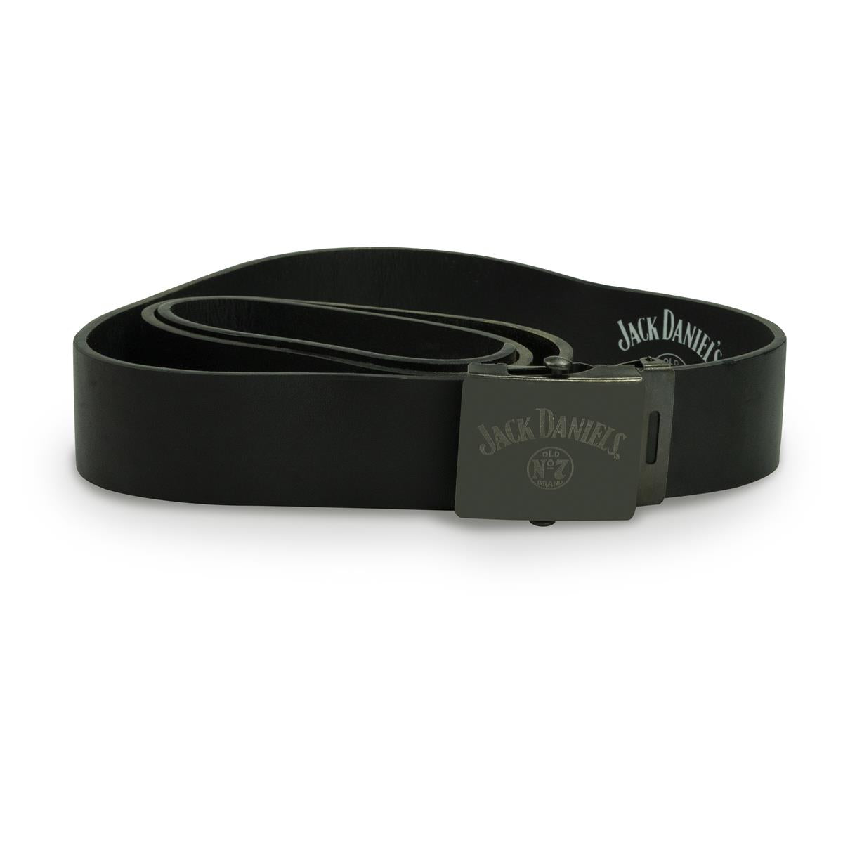 1x Jack Daniels whiskey pasek imitacja skóry metalowa klamra