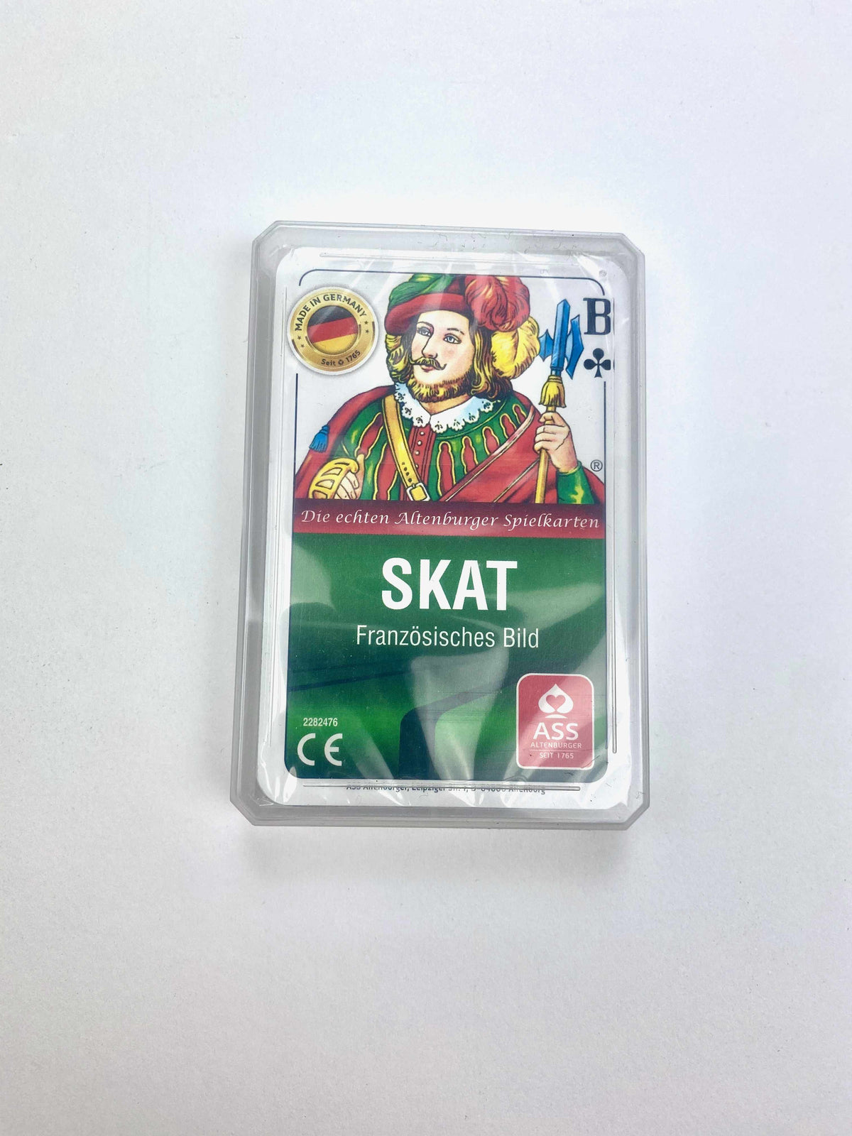 1x gra karciana Krombacher w kolorze białym – Widok 2
