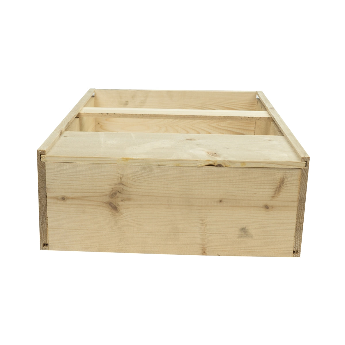 1x drewniane pudełko No Name z pokrywą 35x26 – Widok 3