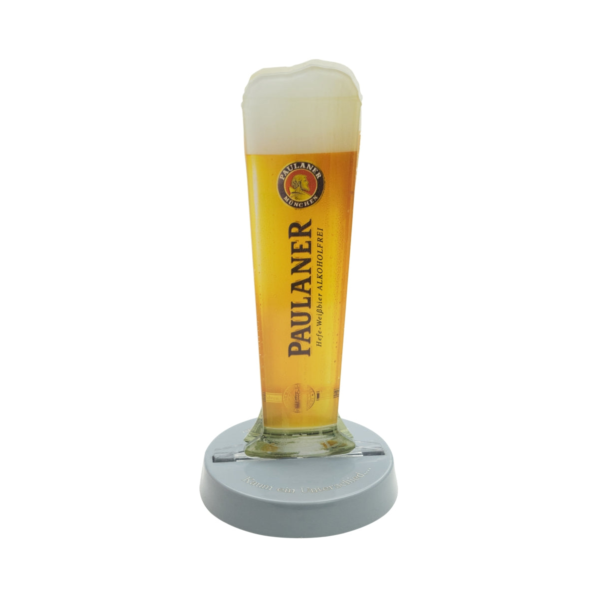 1x ekspozytor stołowy piwa Paulaner Hefe-Weißbier bezalkoholowy – Widok 2