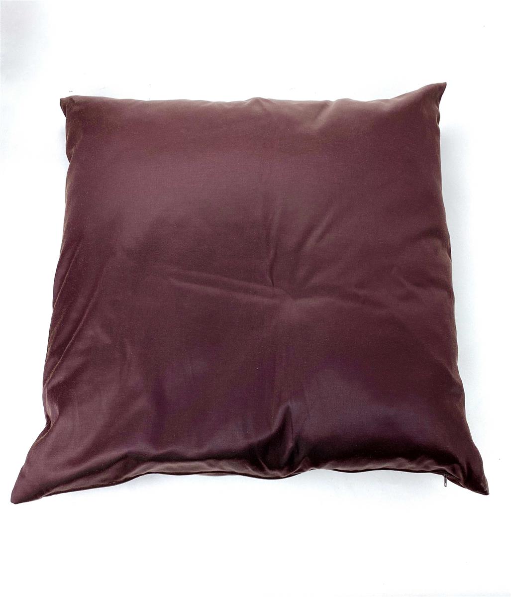 1x Ruinart Champagne poduszka Xl brązowa haftowana 50 x 50 – Widok 2