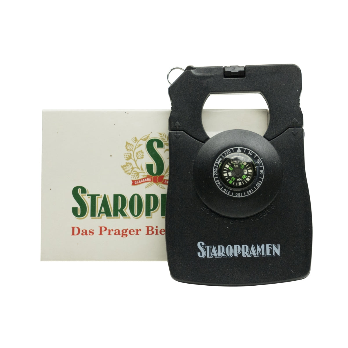 1x Karta przetrwania piwa Staropramen czarna