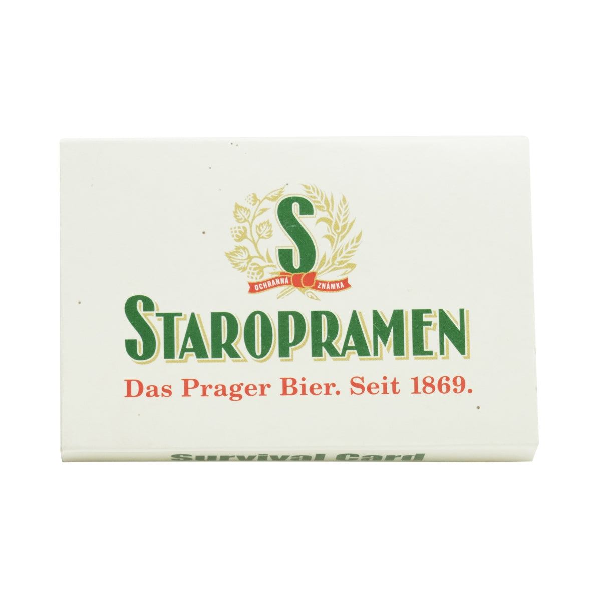 1x Karta przetrwania piwa Staropramen czarna – Widok 3