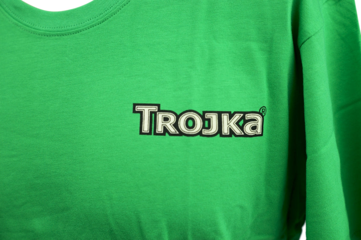 1x T-Shirt Trojka Vodka zielony rozmiar L