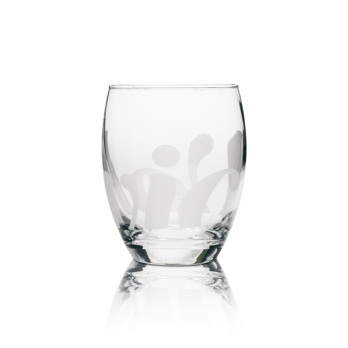 1x Volvic Water Glass Edition 2011 Tumbler biały – Widok 3