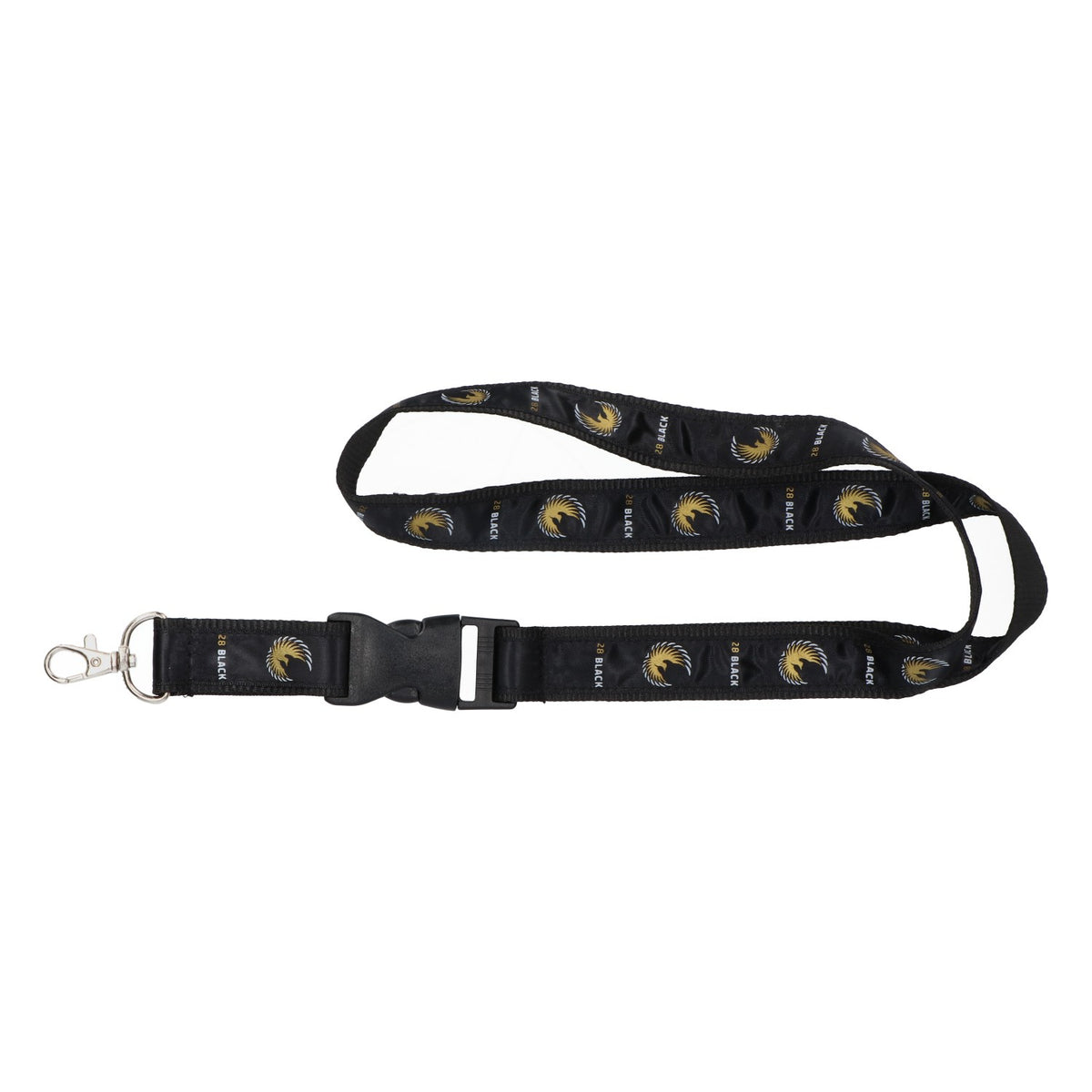 28 Black Energy brelok do kluczy smycz Lanyard  czarny