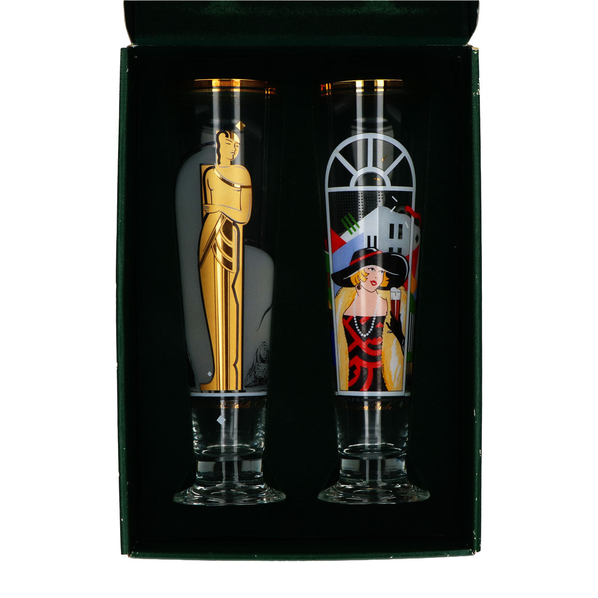 2x Diebels Bier Glas Sammlerbox 2 specjalne szklanki Boże Narodzenie 1992 Arkusz danych – Widok 3