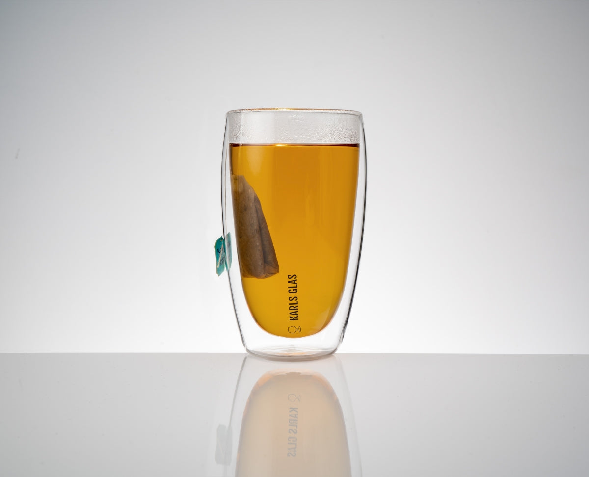 2x dwuścienne szkło termiczne 0,45l Latte Macchiato wysokiej jakości kawa – Widok 2