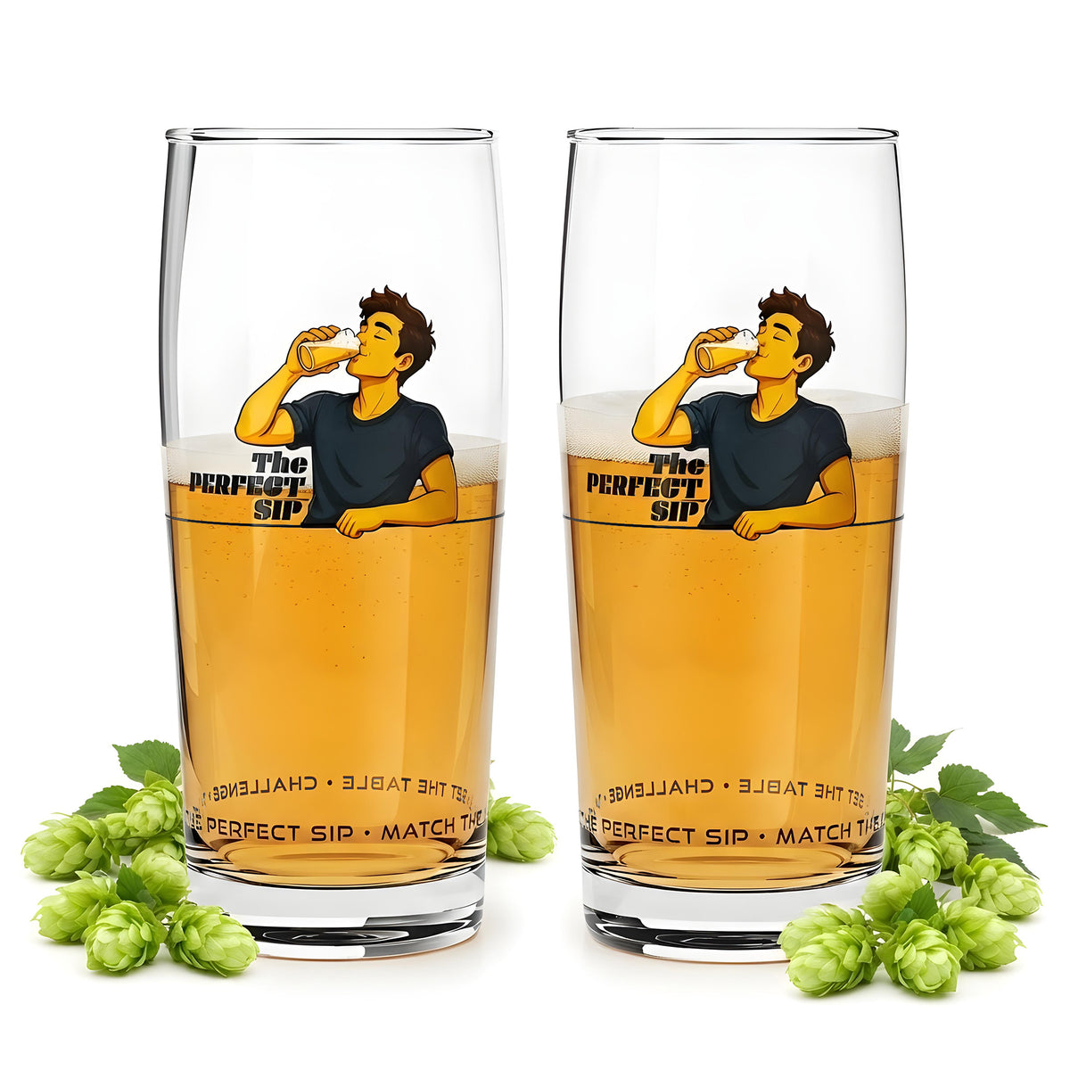 2x szklanki do piwa Sipply SETTING THE TABLE The Perfect SIP 0,5 l