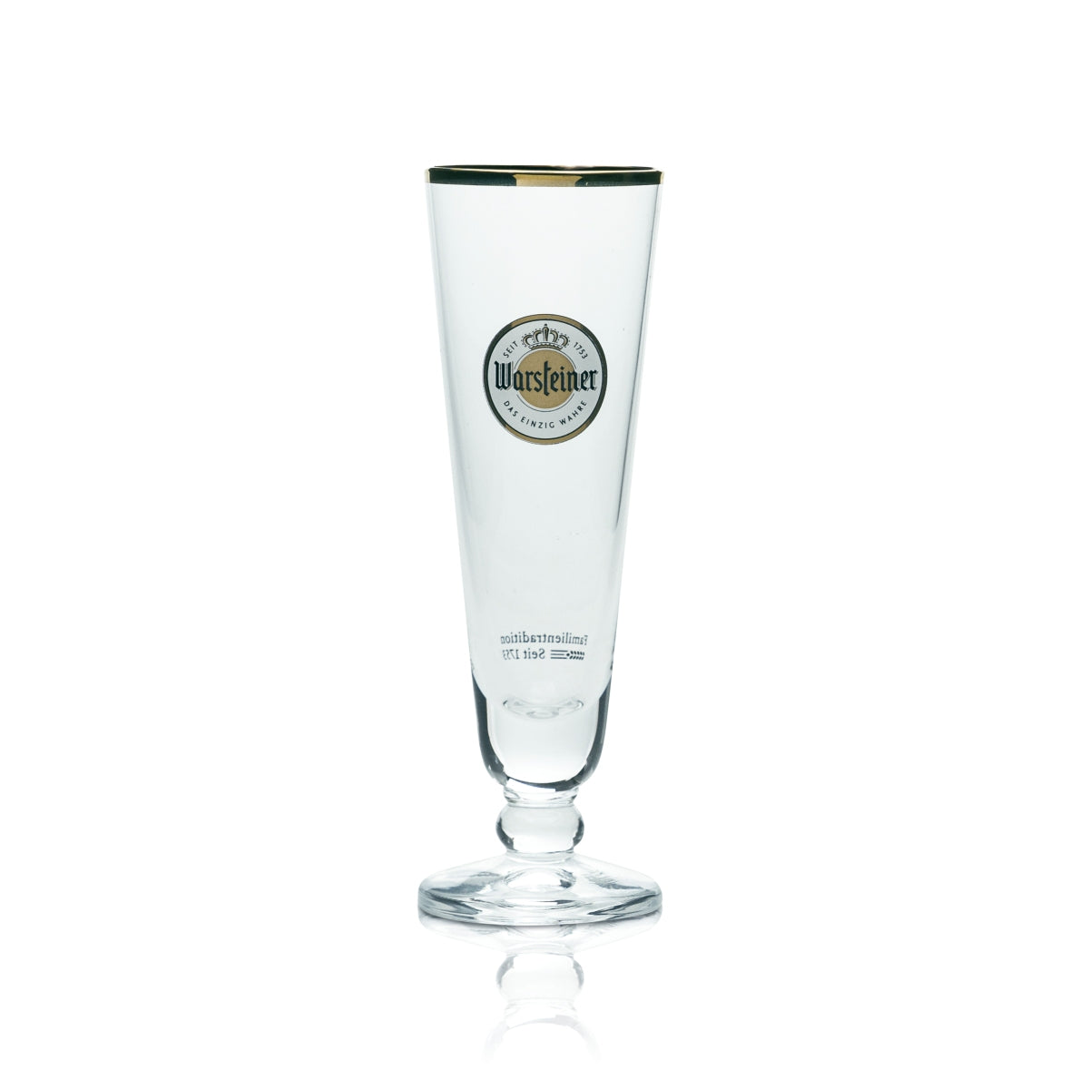 2x Warsteiner Beer Glass Mini Tulip Reception Glass 0.04l Kieliszki powitalne Degustacja
