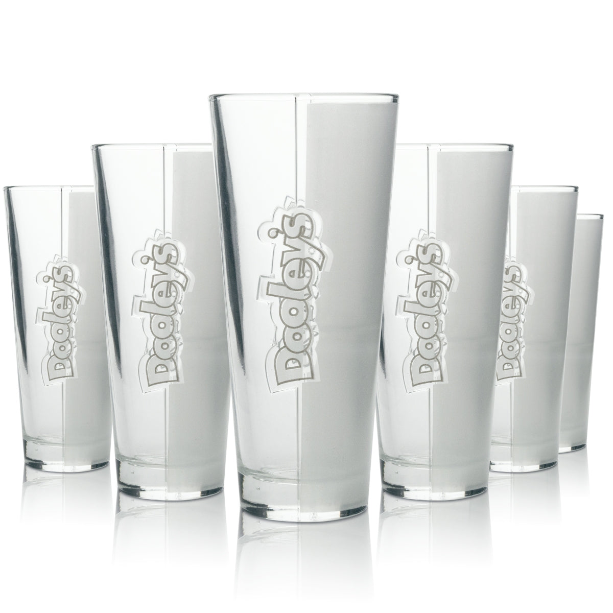 3x Kieliszek do likieru Dooley's Longdrink Contour Matt Transparent