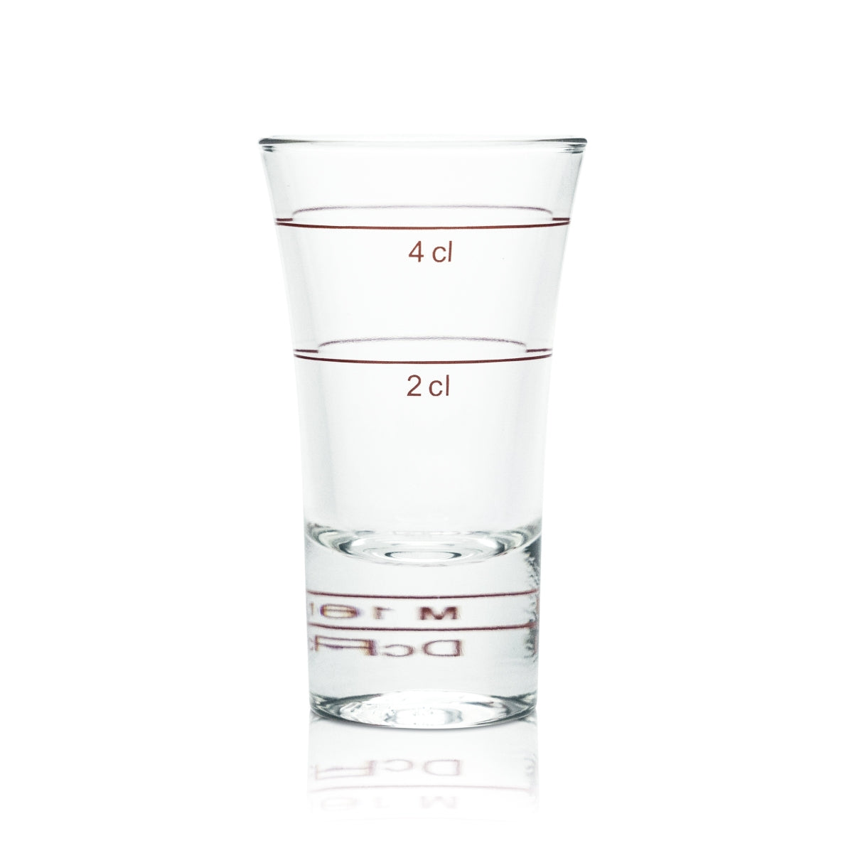6x Shot Glass 4cl Stamper Short Glasses Gastro Calibrated Borgonovo Schnapps Senior – Widok 2