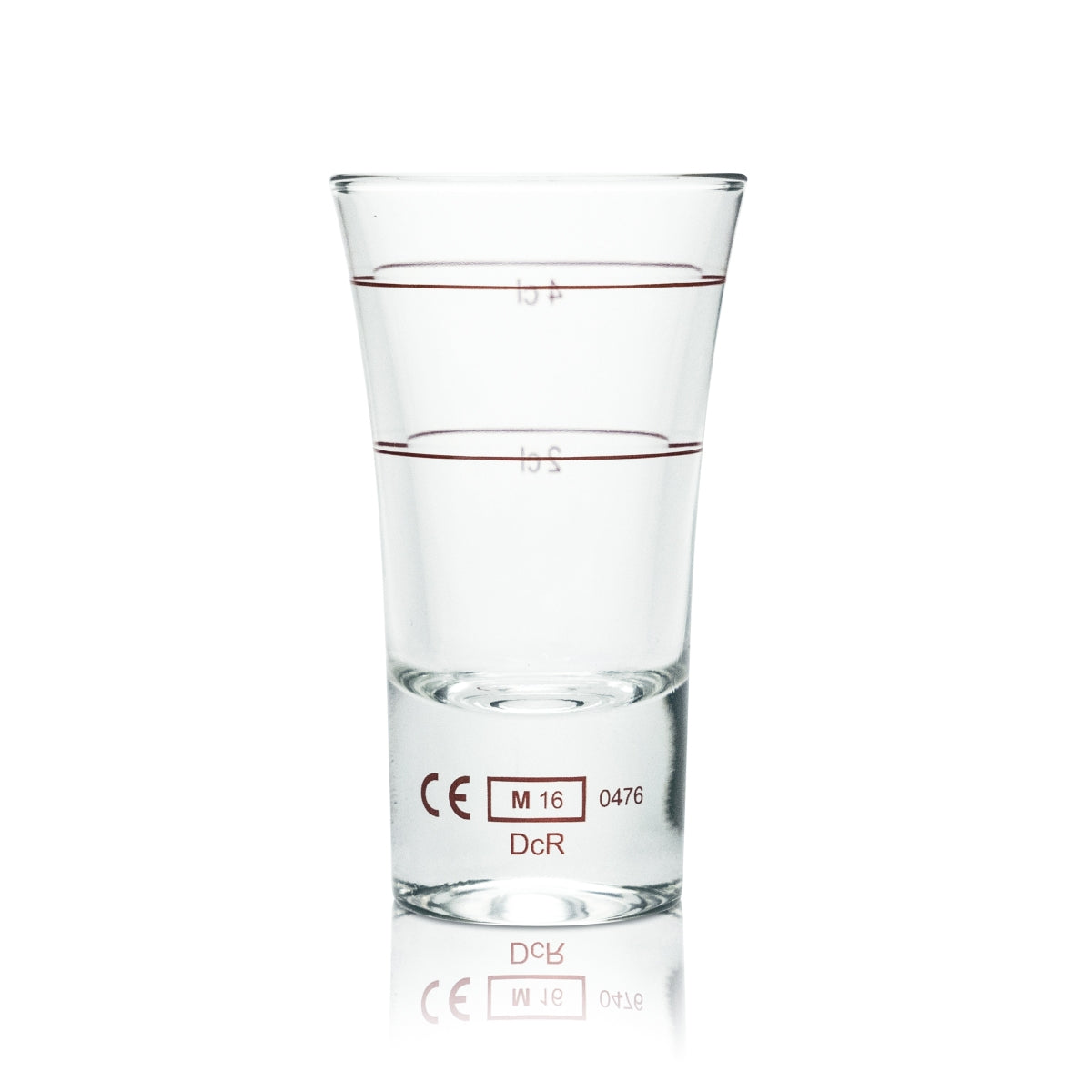 48x Shot Glass 4cl Stamper Short Glasses Gastro Calibrated Borgonovo Schnapps Senior – Widok 3