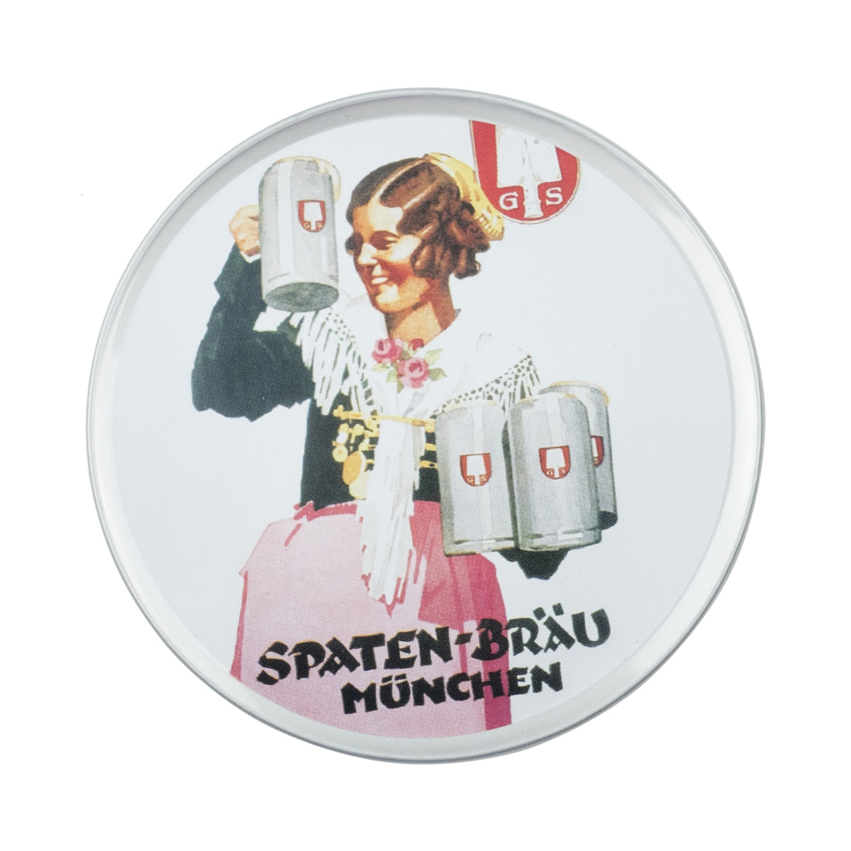 4x Spaten Beer Coaster Coaster Beer Cover Mat Drip Protection Lovers – Widok 4