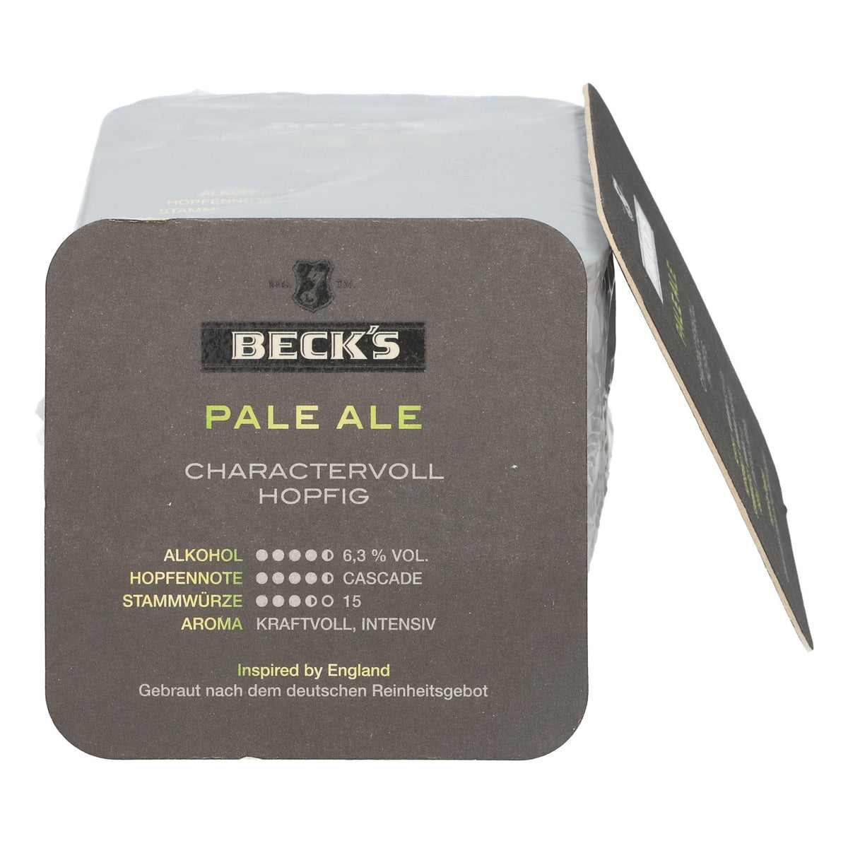 50x Becks podstawki Pale Ale podkładki zabezpieczające przed kapaniem butelki Gastro – Widok 3