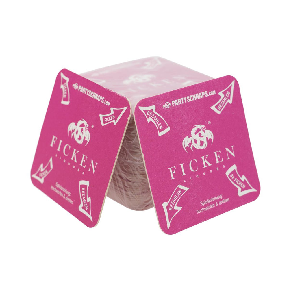 50x Fucking Coaster Coaster Pink Party Schnapps