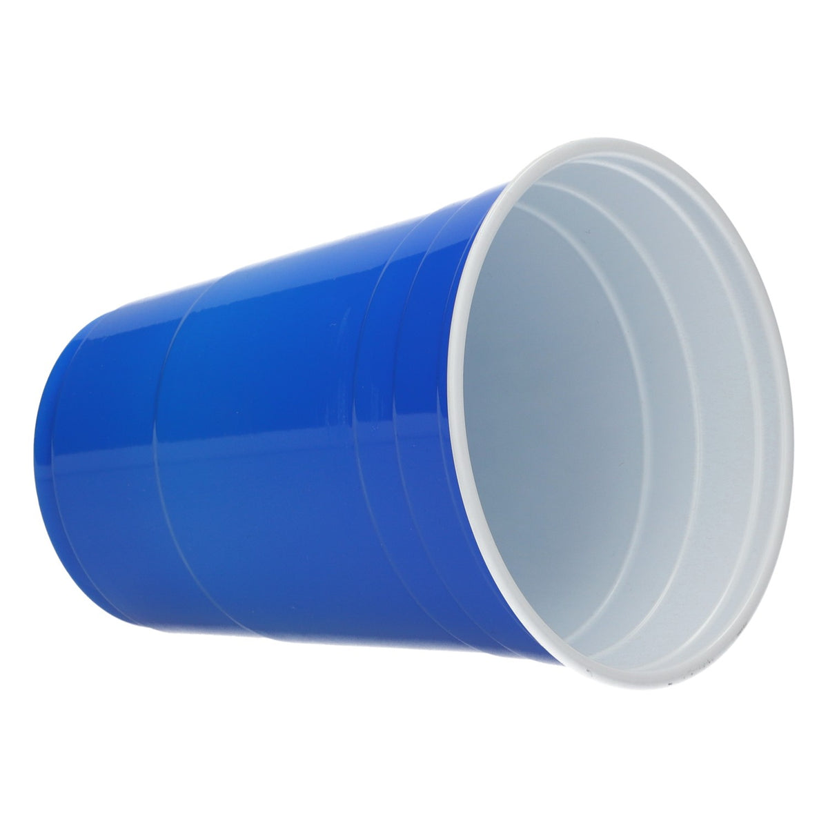 50x plastikowe kubki Blue Cup Solo jednorazowe plastikowe kubki na piwo impreza – Widok 2