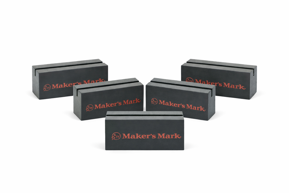 5x Makers Mark Stojak stołowy Menu Karty dań Karty napojów Uchwyt Gastro Bar Café