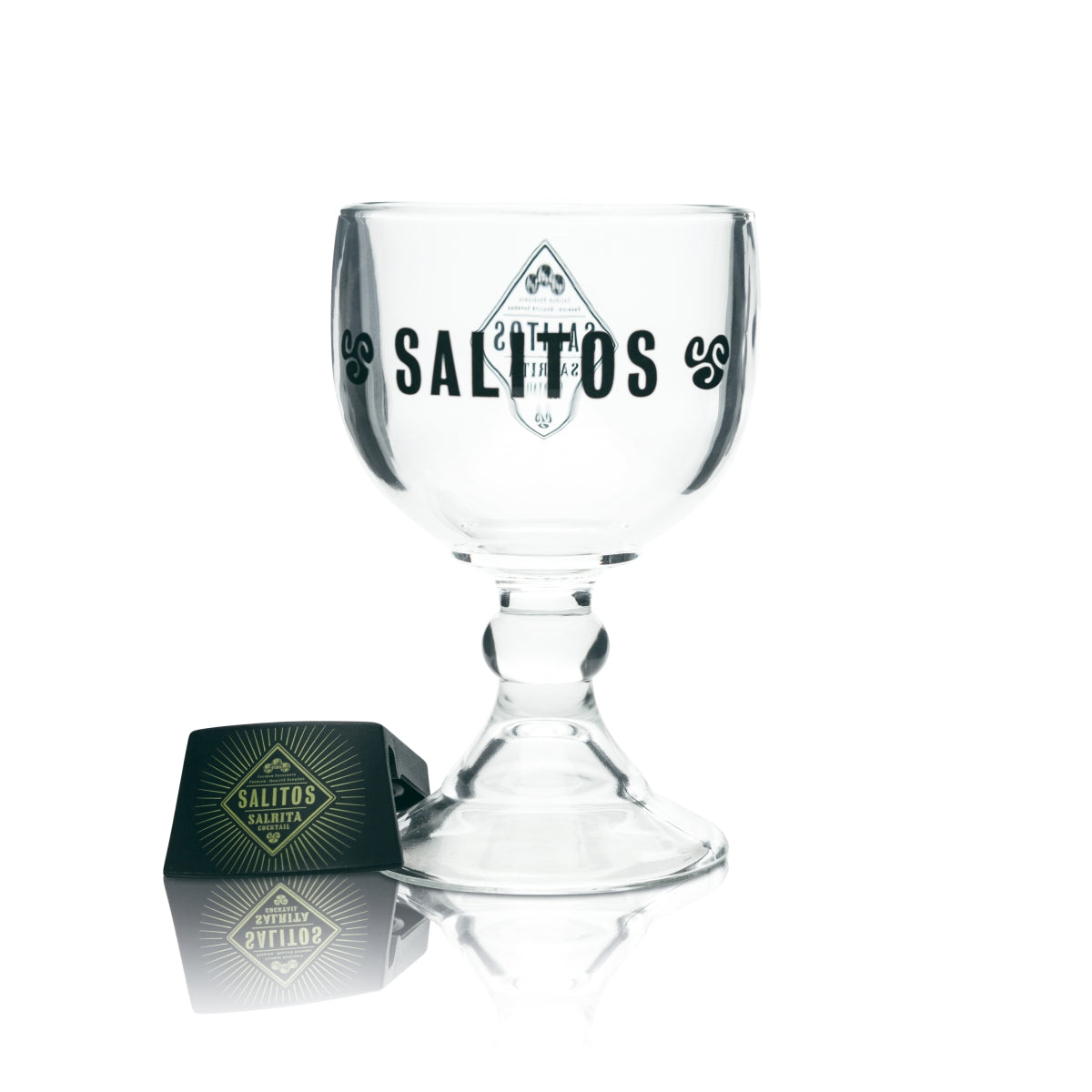 5x Salitos Salrita Szklanka 0,6 l – koktajl long drink aperitif – wraz z klipsem z prawdziwego szkła – Widok 2