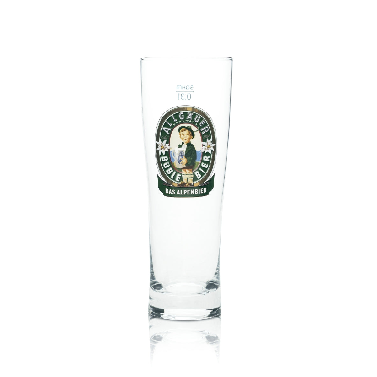 6 Allgäuer Büble Bier Szklanki do piwa Szklanki do piwa Szklanki 0,3 l Sahm – Widok 2