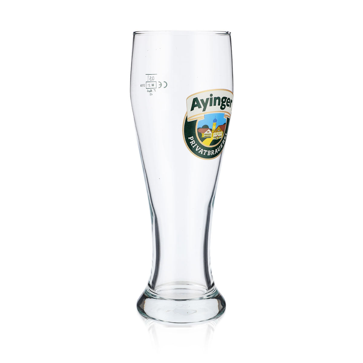 6 szklanek do piwa Ayinger 0,5 l – szklanki do piwa pszenicznego    nowe – Widok 3