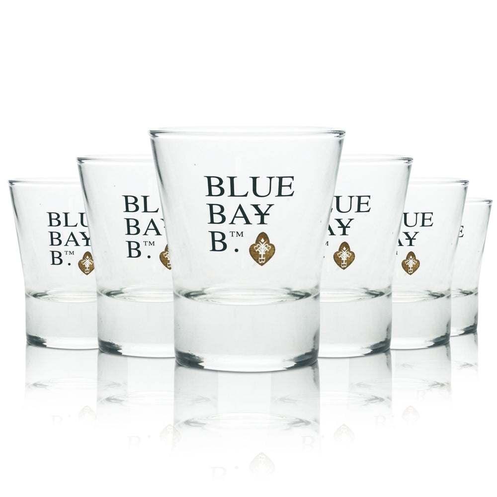 6 Blue Bay B kieliszek do rumu nowy