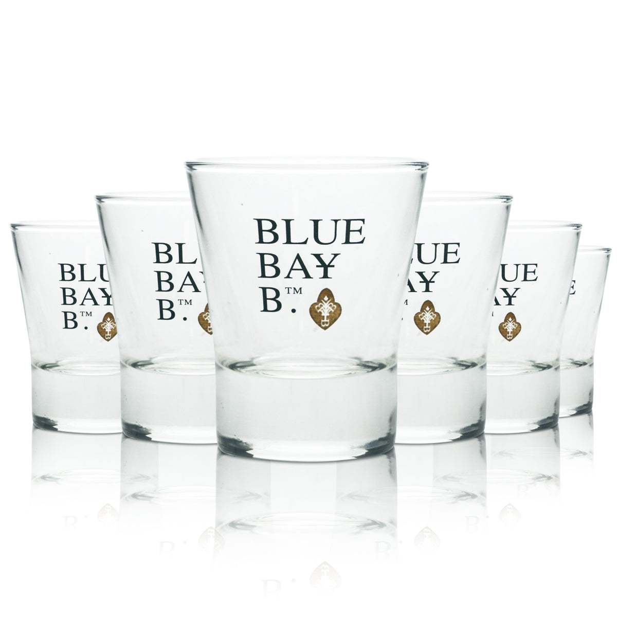 6 Blue Bay B kieliszek do rumu nowy