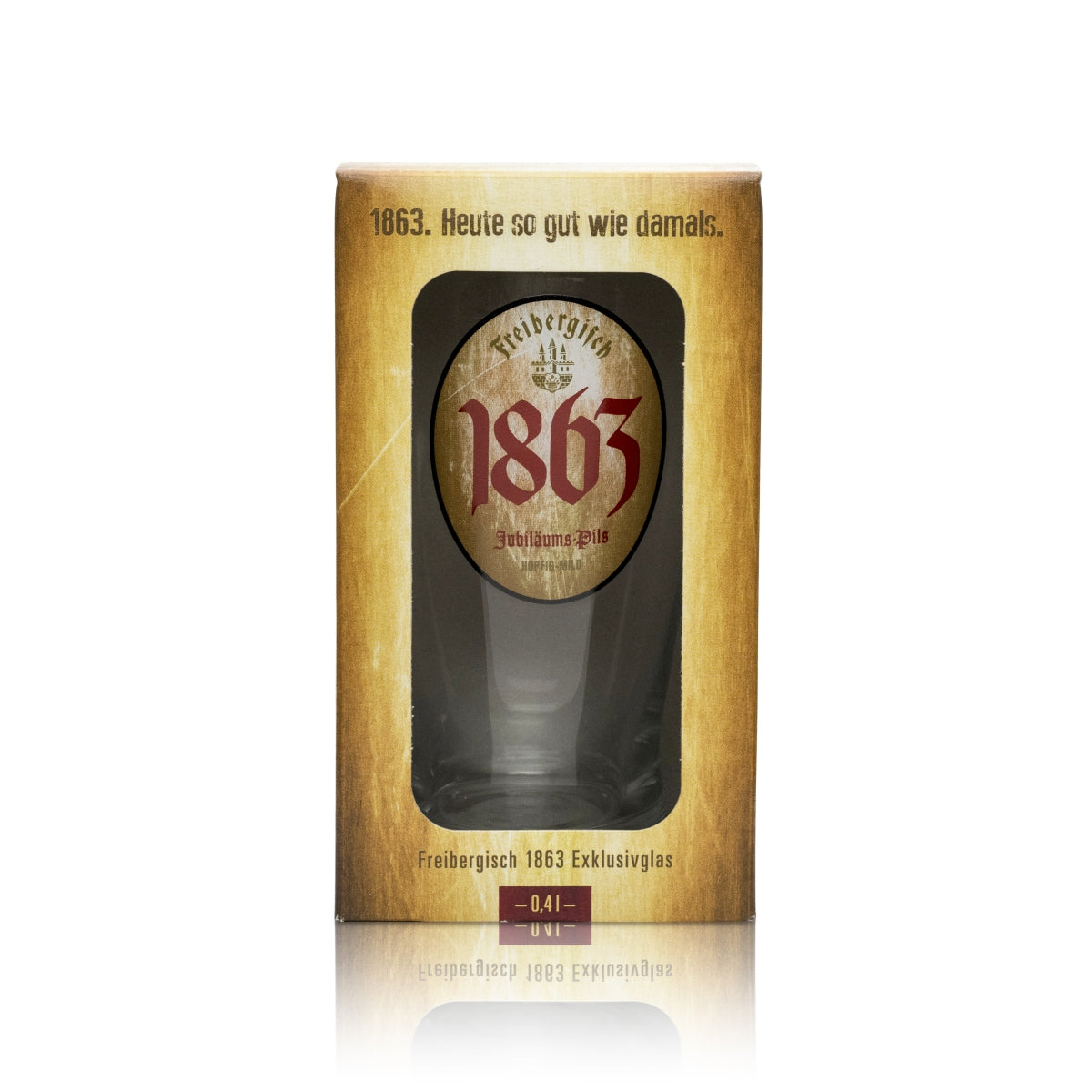 6 szklanek piwa Freiberger „Jubiläums Pils 1863” 0,4 l – Widok 4