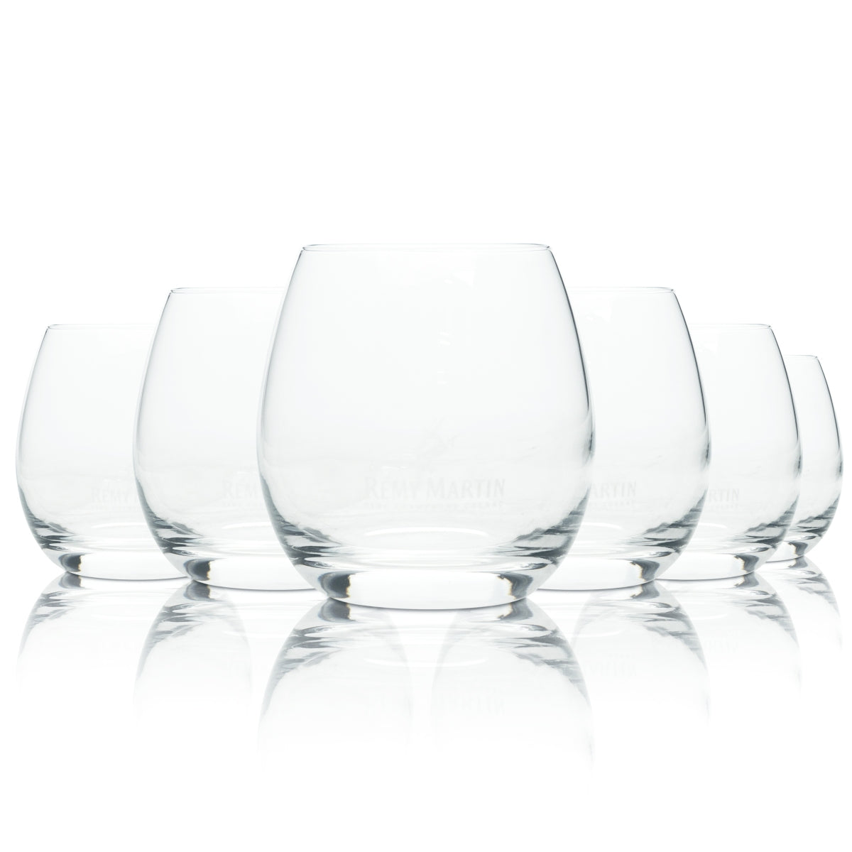 6 Remy Martin Cognac szklany kubek 2 /4 cl nowy