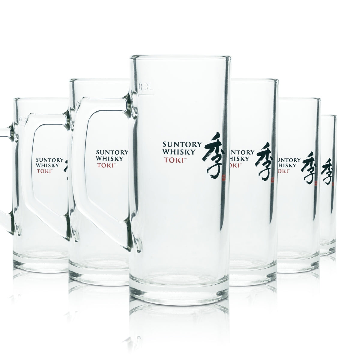 6 Suntory Toki szklanka do whisky 0,3l dzbanek nowy
