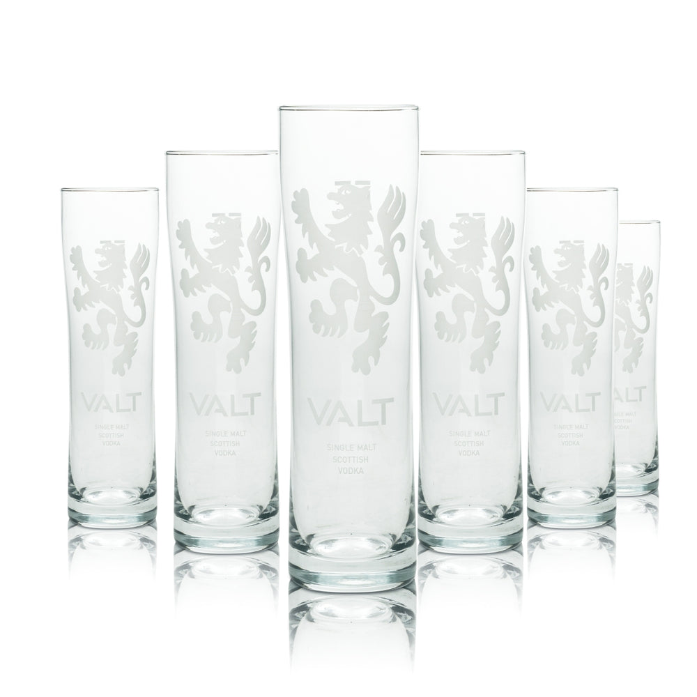 6 Valt szklanka do whisky 0,3l long drink szklanka "Sinus" nowa