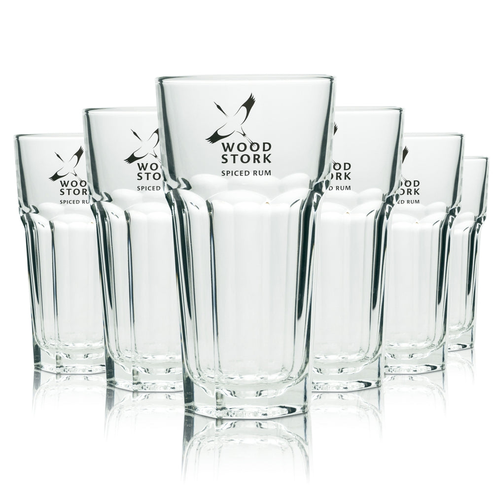 6 Wood Stork Szklanka do rumu 0,3l Longdrink nowa