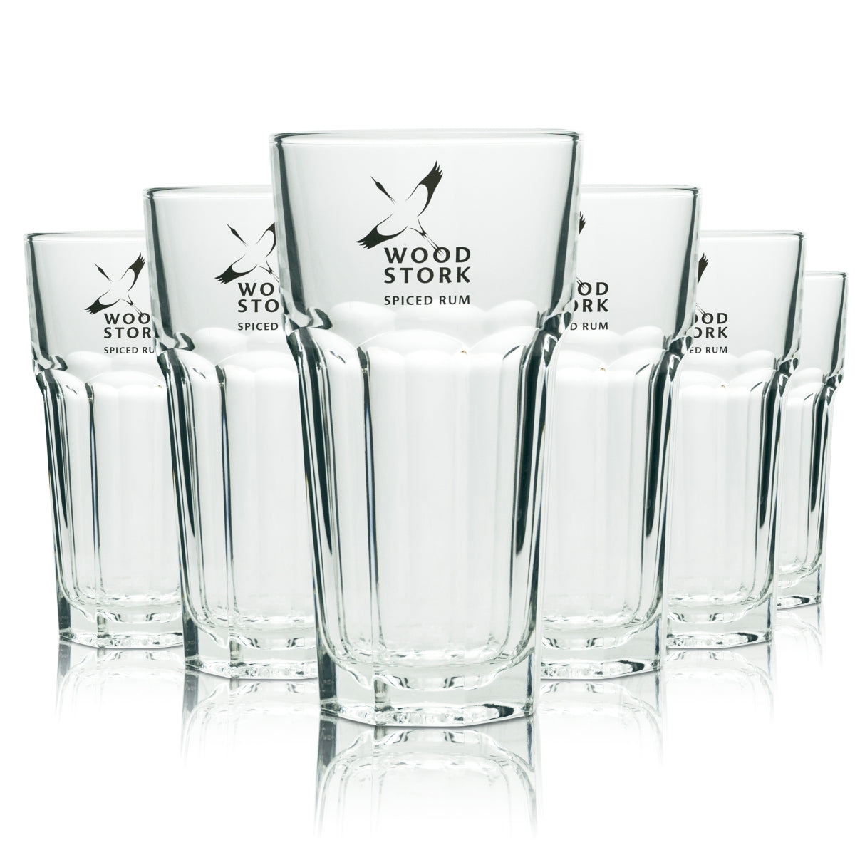 6 Wood Stork Szklanka do rumu 0,3l Longdrink nowa