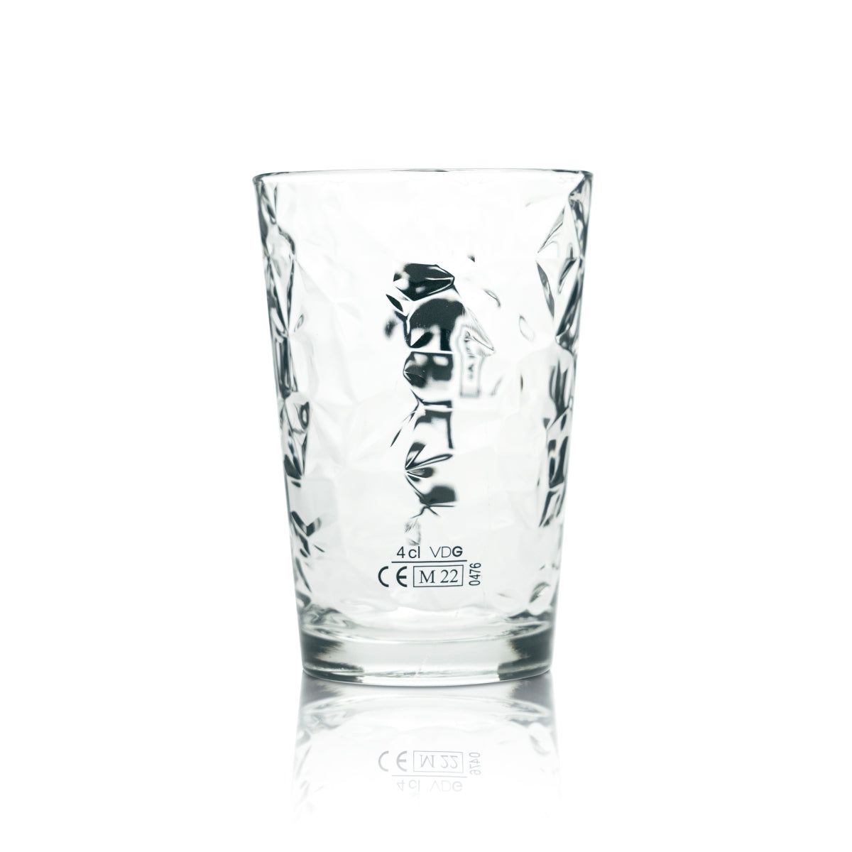 6x 42 poniżej kieliszka do wódki 0,4l Longdrink Glasses Relief Contour Cocktail Tumbler Ice – Widok 3
