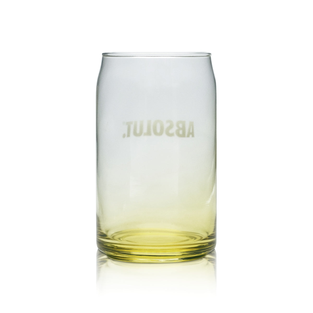 6x Absolut Vodka Glass 0,25l Tumbler YELLOW Sensations Longdrink Glasses Gastro Oak – Widok 3