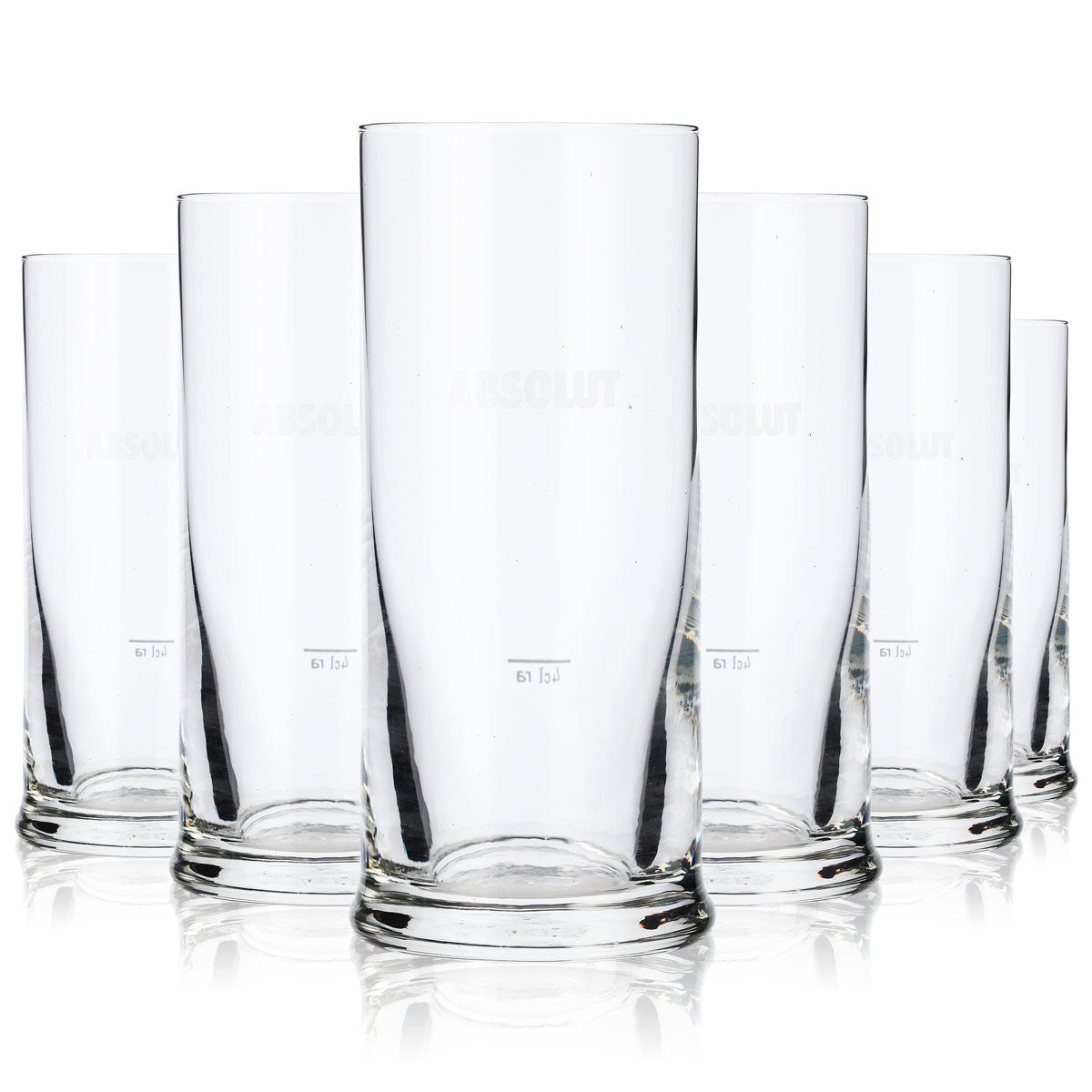 6x szklanka do wódki Absolut Vodka 0,2 l szklanki do long drinków szklanki z szerokim dnem Rastal – Widok 5